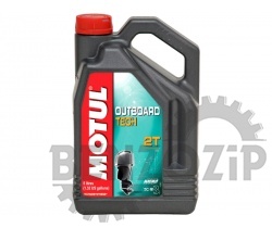 Motul Outboard TECH 2T 5л (полусинтетика) масло моторное