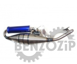 Глушитель спортивный (саксофон) для скутера Suzuki AD-50/ Let's / ZZ