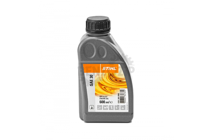 Масло 4-х тактное STIHL 10W-30 0,6 литра для газонокосилки CHAMPION LMH-5640 (7813092002) фото 1