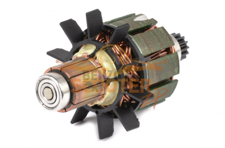 Ротор (Якорь) для дрели-шуруповерта аккумуляторной Makita BDF440 фото 2