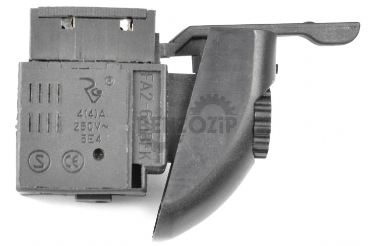Выключатель FA2-6/1BEK, с фиксатором, реверсом и регулятором оборотов, для дрелей фото 2