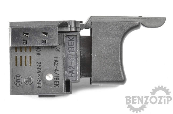 Выключатель FA2-6/1BEK, с фиксатором и реверсом, для перфораторов AEG фото 1