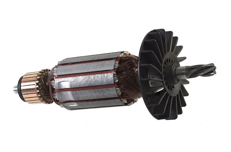Ротор (L-169.5 мм, D-40 мм, 5 зубов, наклон влево) для перфоратора ЗУБР ЗП-32-1100 К фото 1
