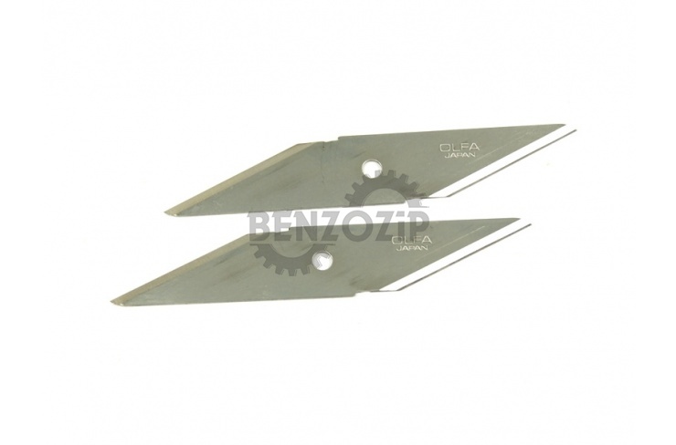 Лезвия OLFA OL-CKB-1 для ножа CK-1, 18(35)х98х1мм, 2шт. фото 1
