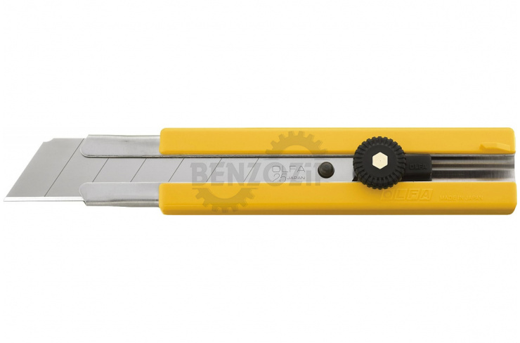 Нож OLFA 25 мм, сегментированное лезвие, трещеточный фиксатор фото 3