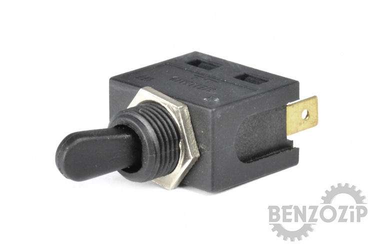 Выключатель-тумблер STE115A10, 2 контакта (2 положения) для фрезера, УШМ 125 фото 1