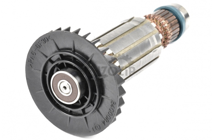 Ротор (Якорь) Mакита для шлифмашины ленточной 9910, 9911 (L-135 мм, D-31.5 мм, резьба М6 (шаг 1.0 мм) ) ОРИГИНАЛ фото 1
